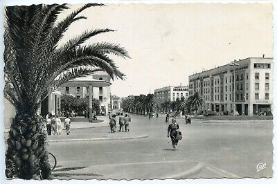 Carte Postale // Maroc // Rabat Cours Lyautey Vers La Poste Et Le Balima
