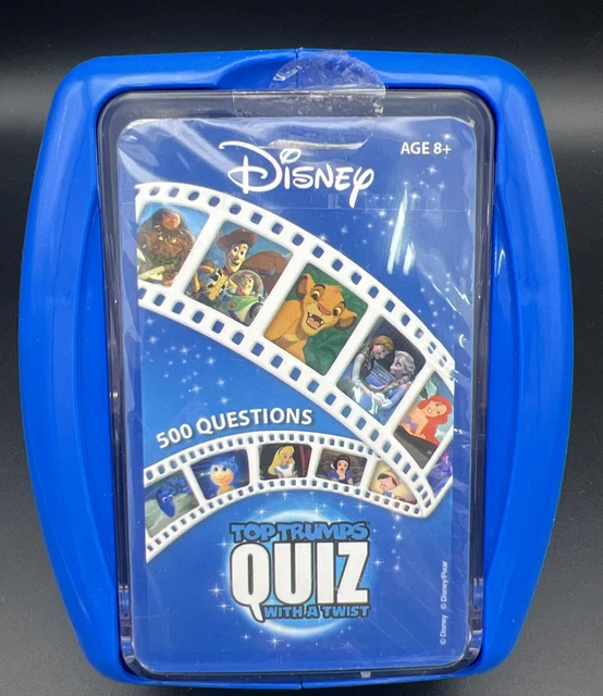DISNEY CLASSIC TOP Trumps Quiz with a Twist Includes 500 Disney