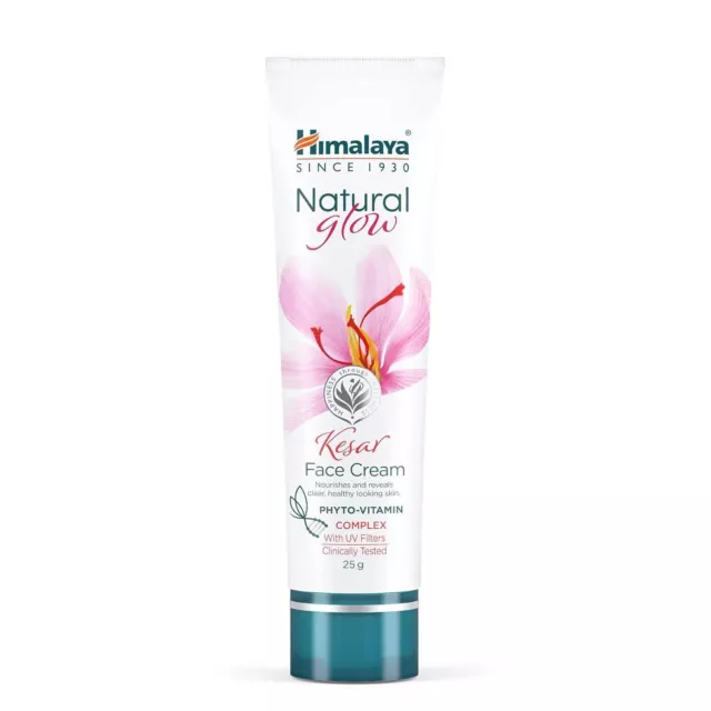 Himalaya Natural Gesichtscreme mit Safran, 25 g