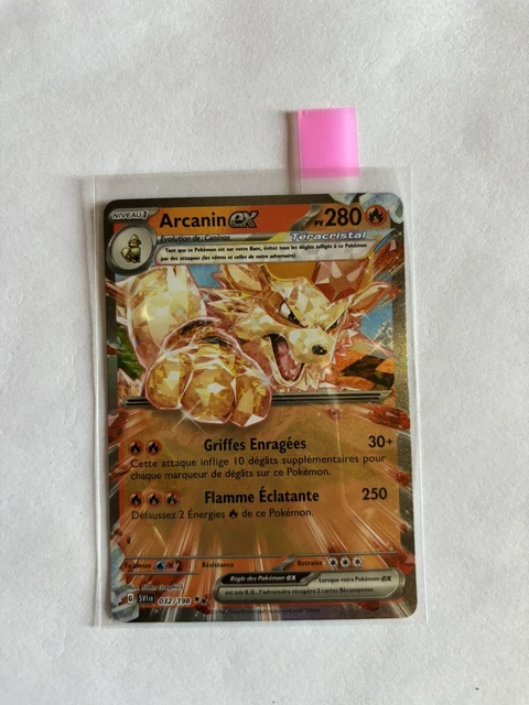 Coffret Ultraboost 10 Cartes Pokémon Françaises - Avec Arcanin Ex Téracristal (Écarlate Et Violet 01)