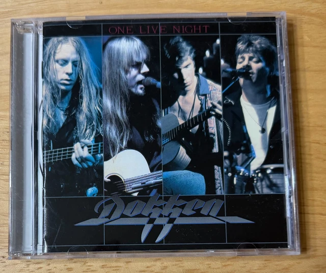 DOKKEN ONE LIVE Night CD 1996 CMC International Original Pressing