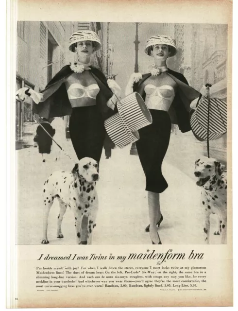 VINTAGE 1970 MAIDENFORM Bra Slip Woman Print Ad - vanishing act knits Art  Poster $9.95 - PicClick
