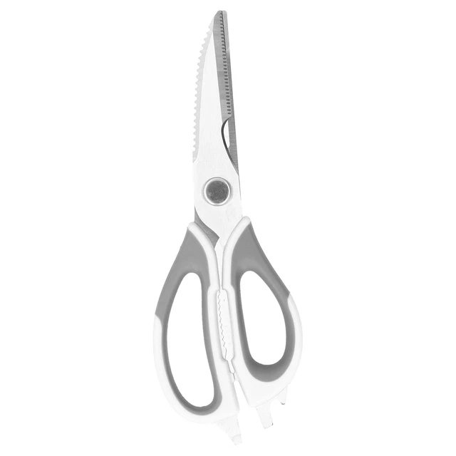 Tijeras de cocina desmontables de acero inoxidable multifuncionales (Gris) mariscos Reino Unido