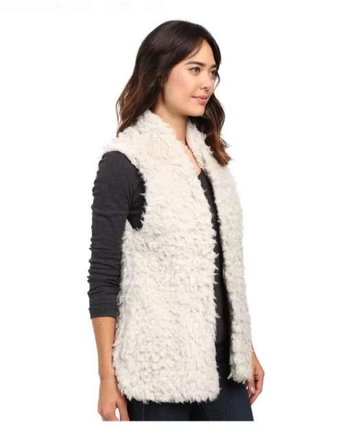 Dylan by True Grit: Vintage Faux Fur Charlotte Vest XS