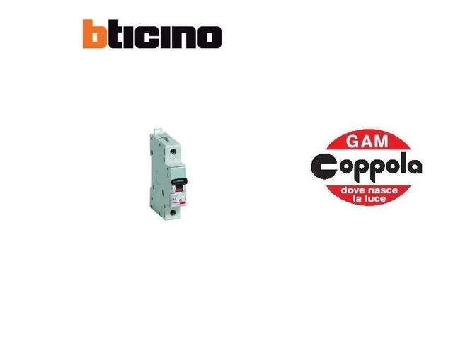 Interruttore Magnetotermico Bticino FC810NC40 - 1P+N C40 4500A, Per Quadri Elettrici - Foto 10