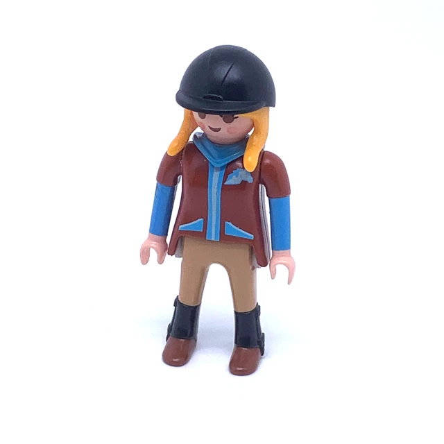 Pièces Détachées PLAYMOBIL - 3 Têtes Figurine Femme Perruques Blondes - Occasion