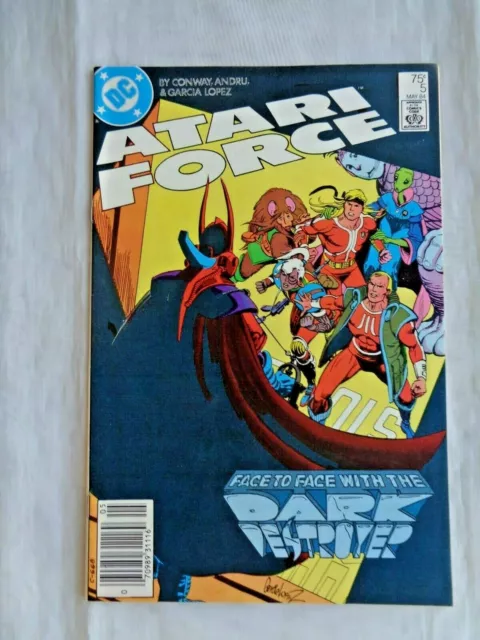 Atari Force No. 5 May 1984 DC Comics Conway & Garcia Lopez First Print NM (9.4)