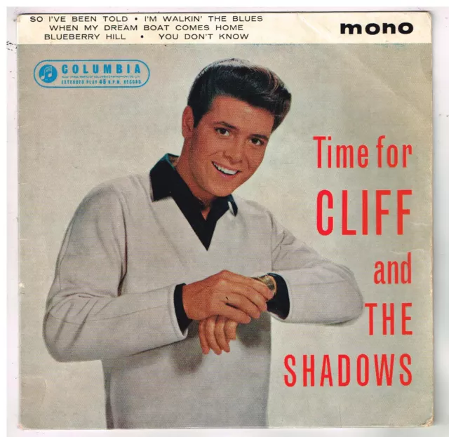 Cliff RICHARD          So i've been told     7'  EP 45 tours