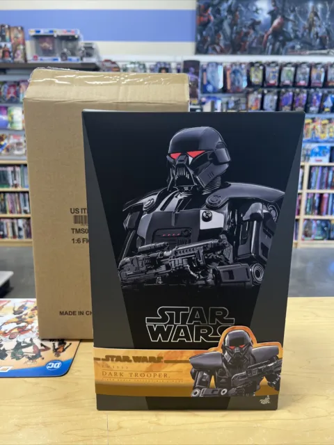Hot Toys Star Wars Dark Trooper 1:6th Scale Figure TMS032 With Shipper Box