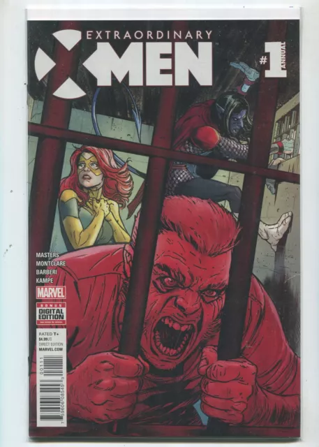 Extraordinary X-Men #1 NM  ANNUAL  Masters Montclare Kampe Marvel Comics  MD12