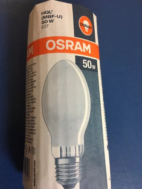 OSRAM/RADIUM HQL MBF-U HRL HPL 50/80/125/250/400W E27/E40 Quecksilberdampf Lampe