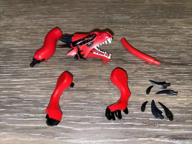 LEGO Red Dragon From Castle Set 70403 Parts Only Not Complete Set.