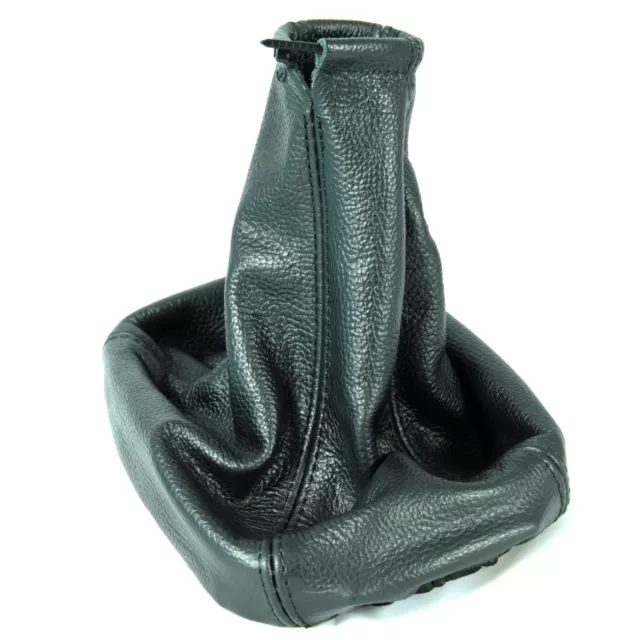 Vauxhall Astra 1984-2004 Gear Stick Gaiter Genine Leather Boot Cover Black St