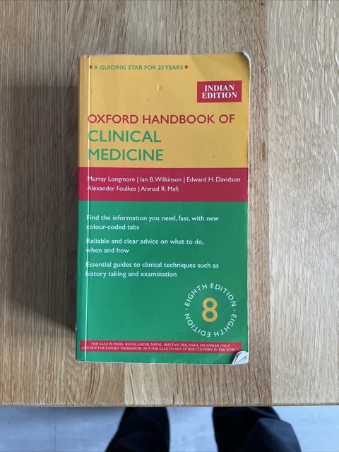 Oxford Handbook of Clinical Medicine 8th edition (Murray Longmore, Ian B. Wil..)