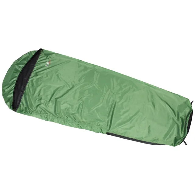 Schlafsacküberzug, "Light", wasserdicht, oliv-schwarz Regenschutz für Schlafsack