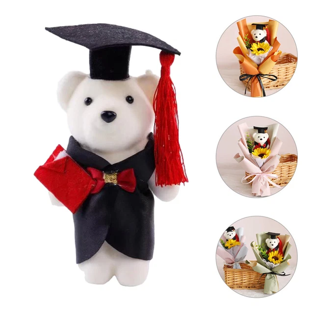10 Pcs Poupée Dr Ours Bouquet Fournitures De Bricolage Petit Graduation