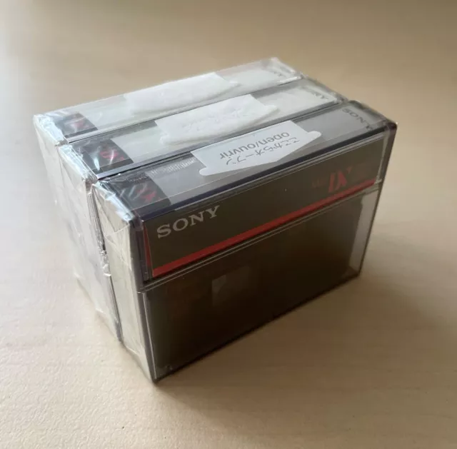 3x Sony DV60 DV 60 LP90 Mini DV Tape Cassette DVM60 Sealed Brand New