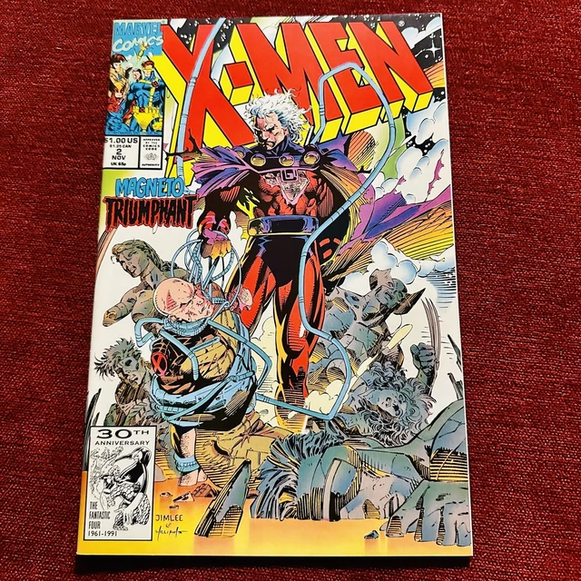 X-Men Vol 2 #2 Cover A 1st Print Written by Chris Claremont Jim Lee 1991