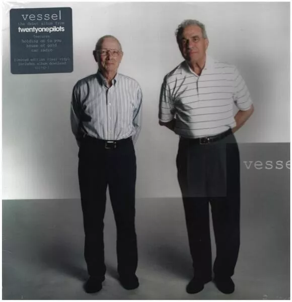 Twenty One Pilots Vessel STILL SEALED / CLEAR VINYL NEW OVP Vinyl LP & MP3