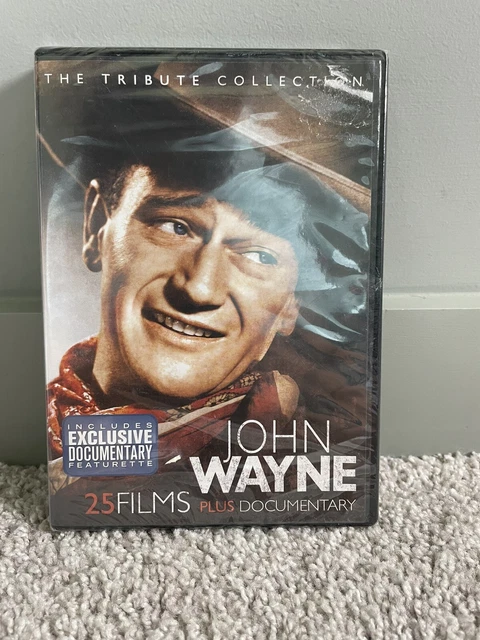 John Wayne: The Tribute Collection (DVD, 2011, 4-Disc Set) New, Sealed