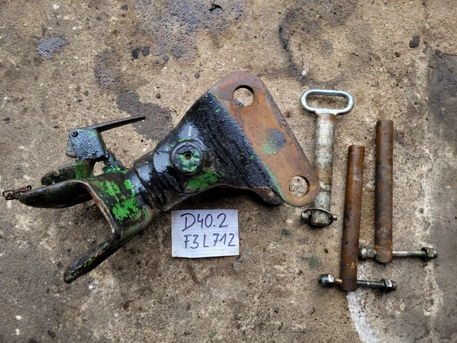 Deutz D40.2 F3L712 Zugmaul Zugauge Anhängerzug Heckzugmaul Anhängerkupplung