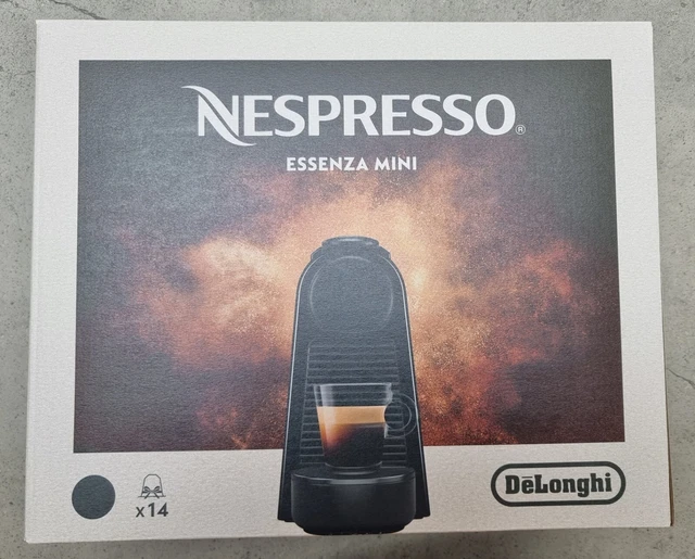 NESPRESSO ESSENZA COFFEE Machine, Colour Black. Nespresso Warranty £