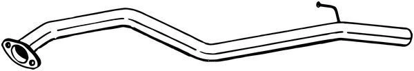 Bosal 741-009 Tuyau D'Échappement Compatible Citroën Saxo Et Peugeot 106