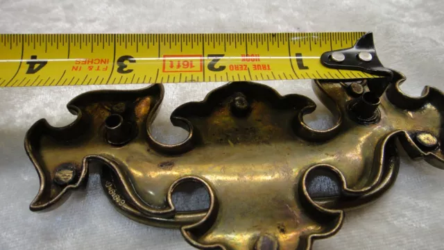 Vintage Set of 4 Brass Doorknocker Door Knocker Drawer Pulls N-2469 3