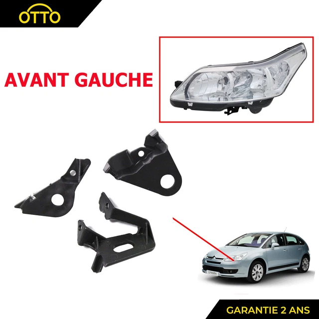 Optique avant principal droit (feux)(phare) CITROEN C3 1 PHASE 2 Essence 2009