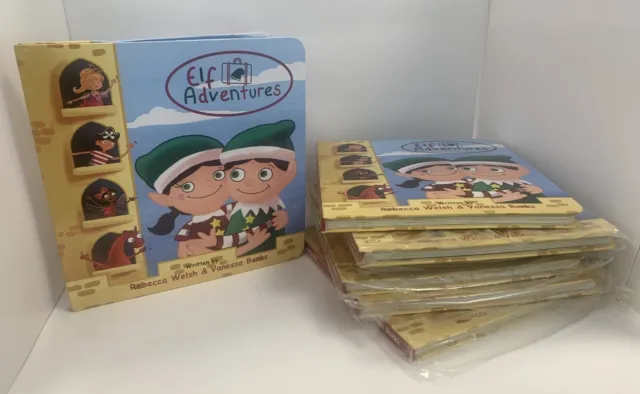 10 Christmas Elf Story BOARD BOOK Job Lot Bundle Christmas Grotto Gifts Hampers