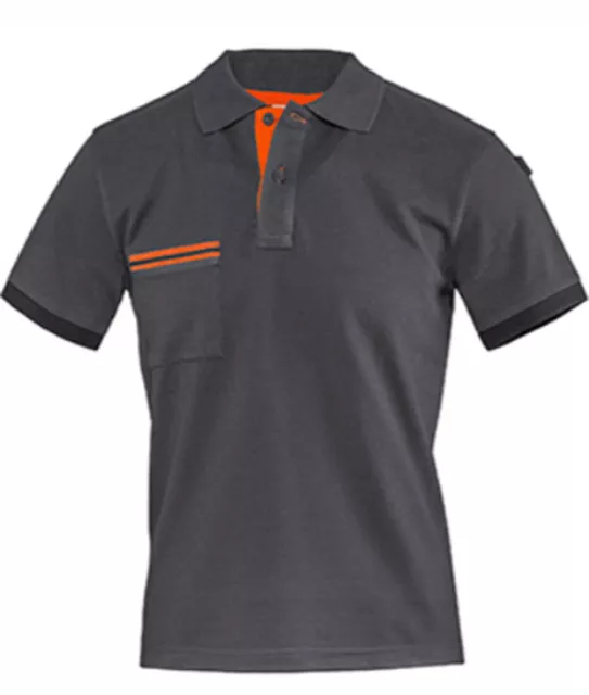 Polo Da Uomo manica corta tasca da Lavoro Sottozero officina meccanico comoda SC
