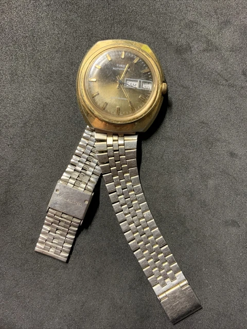 Montre Bracelet Ancienne Timex (réf. 112-6/A4) - Occasion, Style Vintage Pour Femme