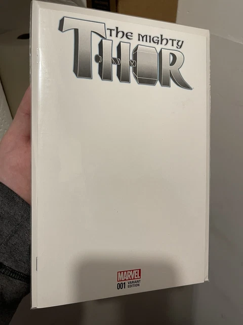 The Mighty Thor #1 - Blank Sketch Variant - Jane Foster Solo Series - NM