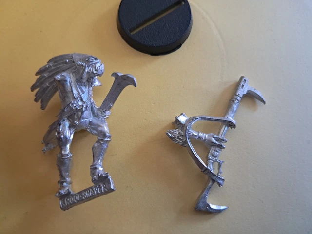 Tan Kroot TAU KROOT WARHAMMER 40k Kroot Shaper Old Metal modèle EUR 6,00 ...