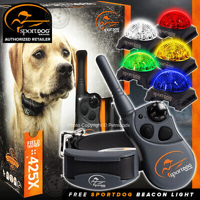 SportDOG Remote Training FieldTrainer SD-425X Dog Collar w/ FREE Locator Beacon