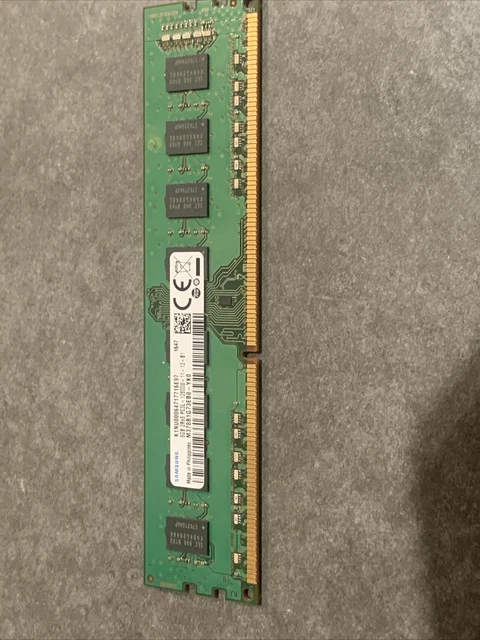 SAMSUNG 8GB 2RX8 PC3 12800U pour unité central