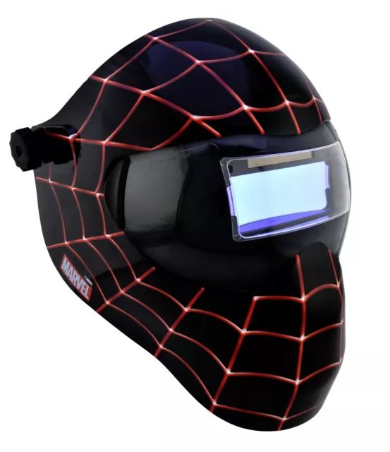 New Save Phace EFP-E Series Welding Helmet Marvel Miles Morales Black Spiderman