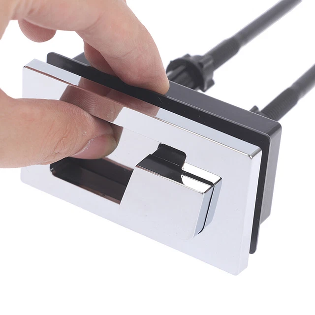 1pc Dual Flush Toilet Tank Button Round Square Toilet Push Dual Flush ButtoAGAH