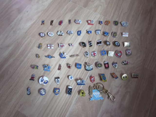 Collectable Football Pin Badges British Clubs Various Designs To Choose From