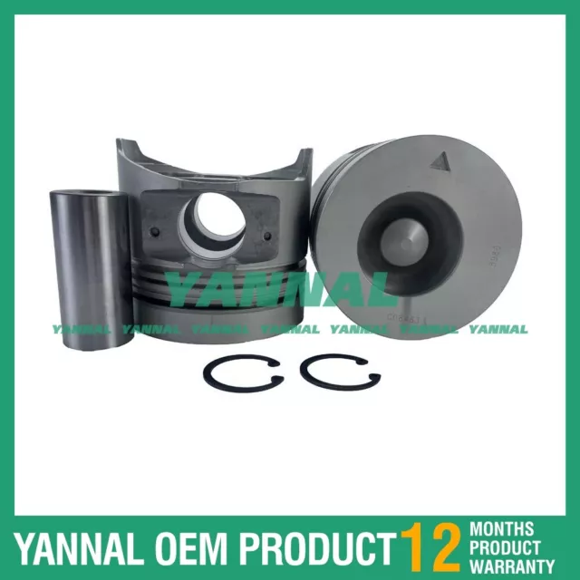 6x 6HH1 Piston Kit STD For Isuzu diesel engine parts