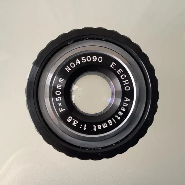 E.Echo Anastigmat 1:3.5 50mm Enlarger Lens