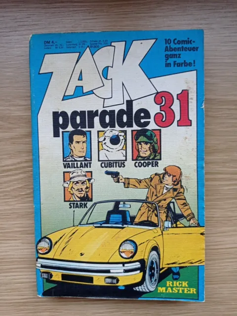 ZACK Parade Nr. 31 - Comic-Taschenbuch - akzeptabel bis gerade noch gut