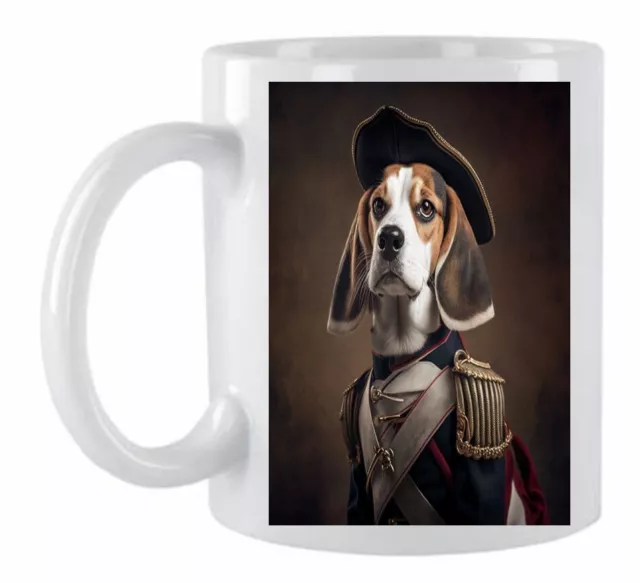 Personalised Novelty Beagle Dog Mug Coffee/Tea Cup White Ceramic Gift Boxed