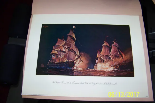 Special Edition Print for the US Revolution bicenntinel of the ship Randolph