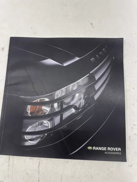 Range Rover L322 2003 Accessories Brochure Book Promotional Original Land Rover