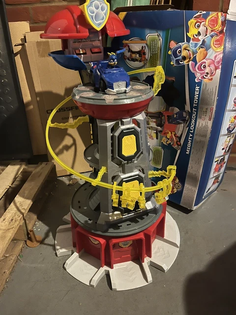 Paw Patrol Mighty Pups Mighty Lookout Tower Playset Kids Toy