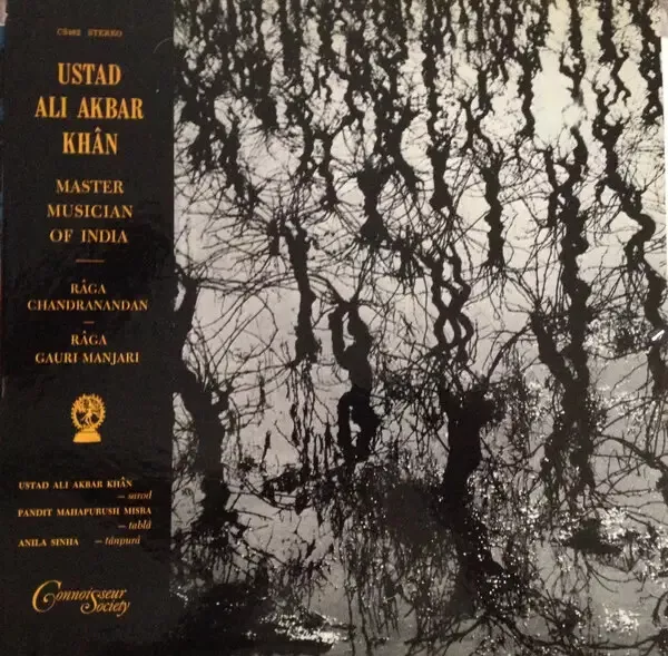Ali Akbar Khan Master Musician Of India Connoisseur Collection Vinyl LP