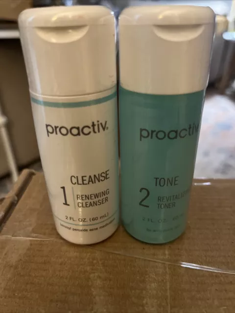 Proactiv 30 Días 2 SOLA Kit de Piezas Sistema Proactivo - ¡Nuevo/Sellado! Exp 3/2024