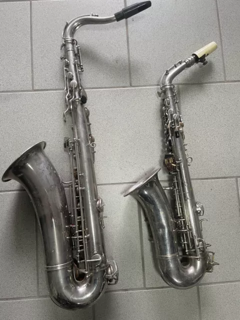 Saxophone 2 Stück/ Dachboden Fund