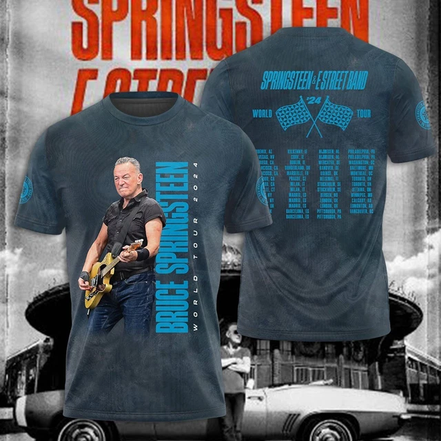 BRUCE SPRINGSTEEN & E Street Band World Tour 2024 Hoodie T Shirts For